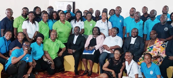 Dignitaries and practitioners after the programme •Dignitaries and practitioners after the programme