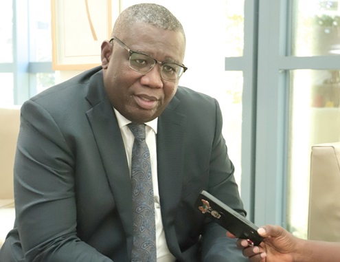 Egbert Faibille Jnr,  Chief Executive Officer, Petroleum Commission. Picture: EDNA SALVO-KOTEY