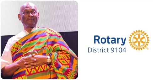 Mr. David Osei Amankwah, first District Governor of Rotary International District 9104. Mr. David Osei Amankwah, first District Governor of Rotary International District 9104.