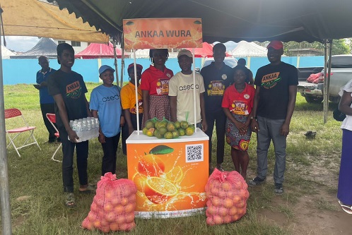 ANKAA Tropical Oranges, Aqua Blue partner METHOFEST