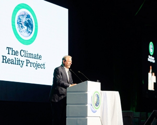 Al Gore, former Vice President, United States of America and Founder of the Climate Reality Project, speaking at the event Reclaim repatriations to pave way for sustainable growth — African countries urged