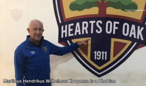Hearts of Oak appoints Dutch veteran Martin Koopman as new coach Hearts of Oak appoints Dutch veteran Martin Koopman as new coach