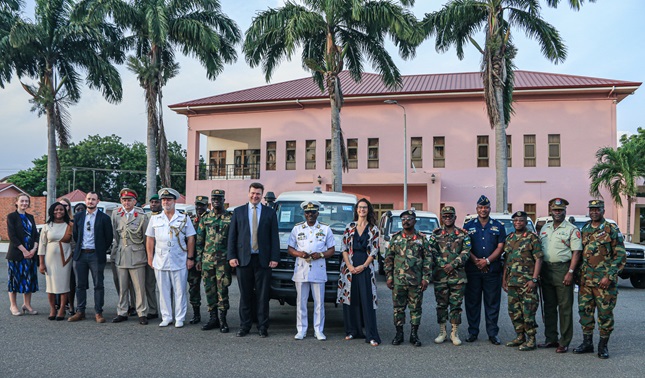 British High Commission donates eight ambulances to the Ghana Armed Forces