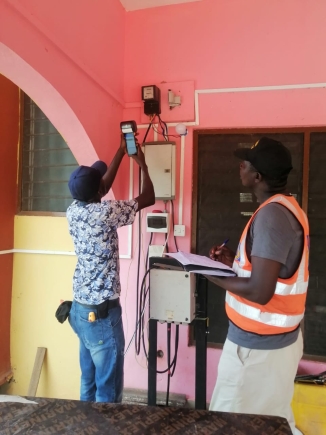 ECG Juapong District embarks on "fix the bill, pay the bill" exercise