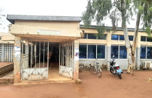 Entrance to the Outpatients Department and adjoining wards