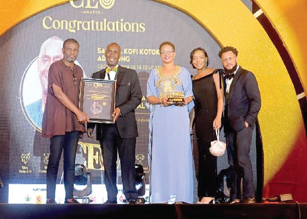 Ghana CEO Awards: Rev. Samuel Adjepong among 55 CEOs honoured