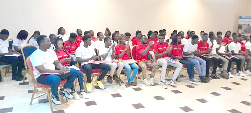 Students at the boot camp Students at the boot camp