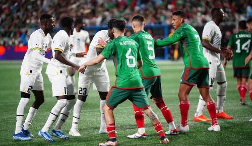 Black Stars fall 2-0 to Mexico in Chris Hughton's first loss as Ghana Coach Black Stars fall 2-0 to Mexico in Chris Hughton's first loss as Ghana Coach