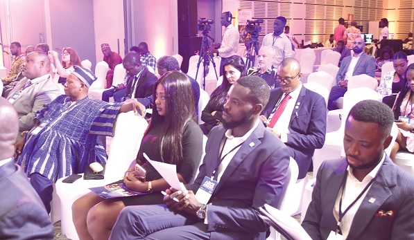 The opening session of the Africa Real Estate Conference in Accra