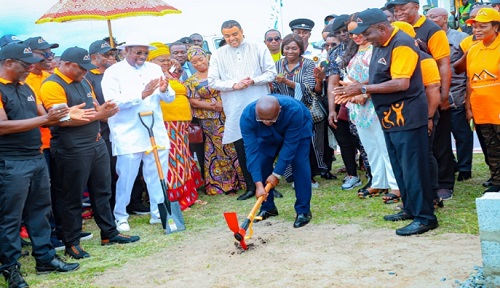 VP Bawumia cuts sod for construction of empowerment centre for PWDs VP Bawumia cuts sod for construction of empowerment centre for PWDs