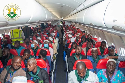 Over 4,000 Ghanaian pilgrims safely airlifted as final flight arrives in Saudi Arabia Over 4,000 Ghanaian pilgrims safely airlifted as final flight arrives in Saudi Arabia