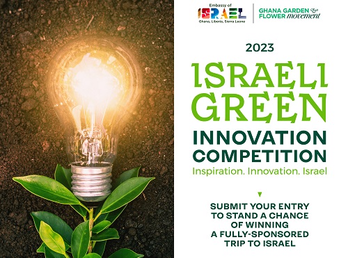 Israeli Embassy launches 2023 Green Innovation Competition to empower young innovators in Ghana