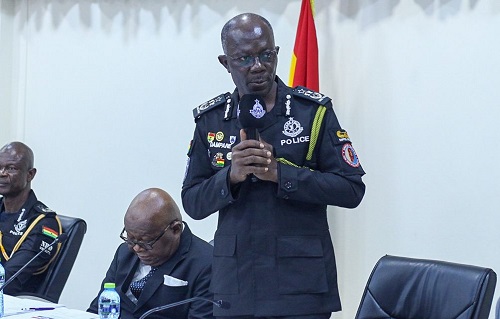 The Inspector-General of Police (IGP), Dr. George Akuffo Dampare The Inspector-General of Police (IGP), Dr. George Akuffo Dampare