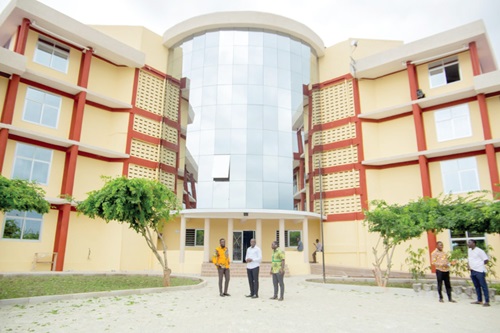 The new Effutu municipal assembly complex