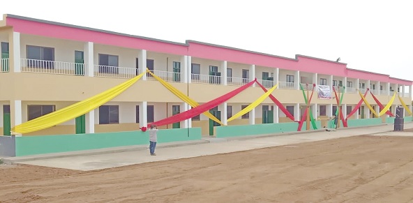 A new basic school built for the Gbane community  Earl International Group Ghana Gold Limited 