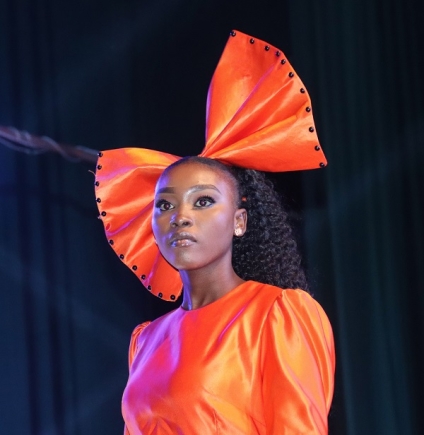 A total of 364 students specialising in fashion design and textiles participated in the fashion show. Pictures by: ERNEST KODZI Accra Technical University's fashion extravaganza