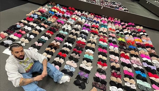 Drake shares collection of bras thrown at him during concerts Drake shares collection of bras thrown at him during concerts