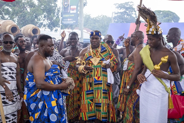 Akwamu State celebrates Akwasidae Kese festival in grand style
