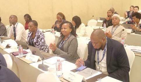 People at the conference in Accra