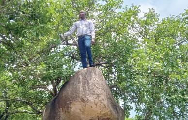 The security point at the Slave Camp