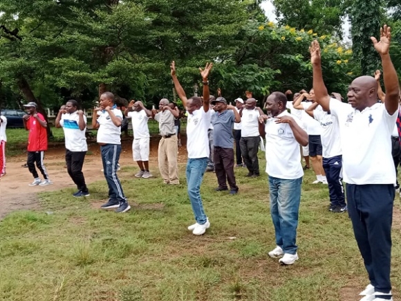 Members undertaking some workout Members undertaking some workout
