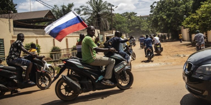 Library photo: IntelBrief: Wagner Group Continues Expanding Through West Africa. PHOTO CREDIT: AP Photo/Sophie Garcia Professor Vladimir Antwi-Danso