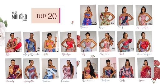 Miss Malaika unveils 20 contestants