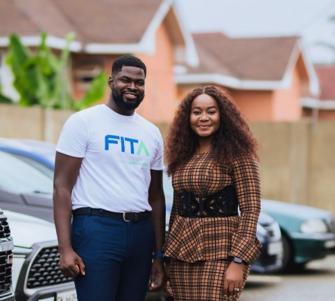 Bryan Achiampong (left), CEO of FITA Autotech and Edith Lawson-Atenga, CEO of Banbo Insurance Brokers LTD Banbo Insurance Brokers partners FITA Autotech