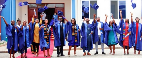 GIJ student graduating GIJ student graduating