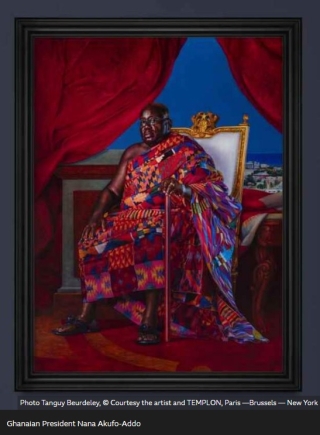 Obama artist showcases portraits of African presidents