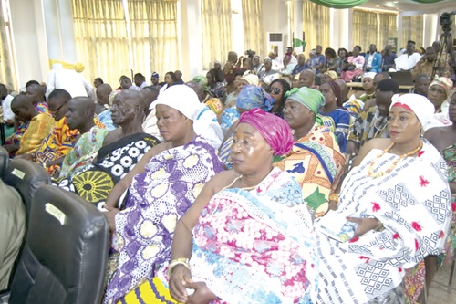 The participants in Sunyani