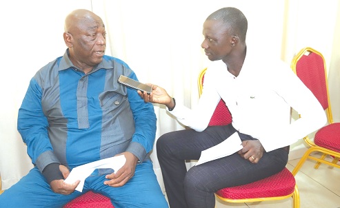 Joshua Ansah, Deputy General Secretary, Trades Union Congress, speaking to our reporter. Picture: ELVIS NII NOI DOWUONA Joshua Ansah, Deputy General Secretary, Trades Union Congress, speaking to our reporter. Picture: ELVIS NII NOI DOWUONA