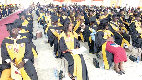 The graduation ceremony