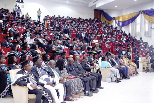 The 2024 congregation of the College of Health Sciences of the University of Ghana, Legon