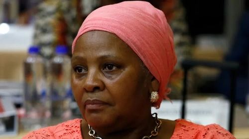 Nosiviwe Mapisa-Nqakula, 67, is a veteran of the anti-apartheid struggle