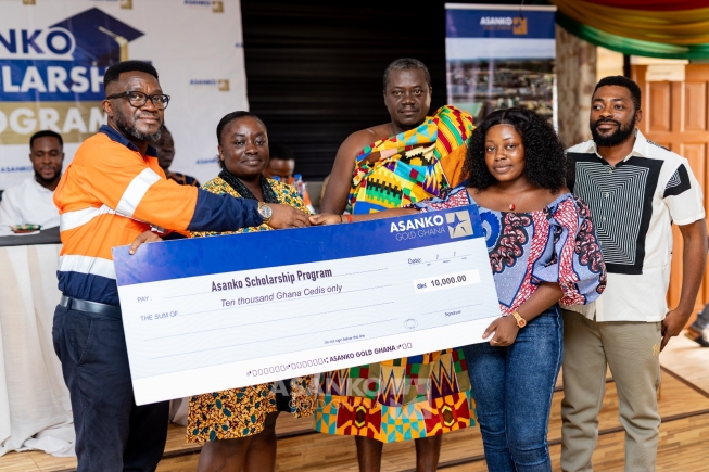 Asanko Scholarship Programme supports 31 tertiary students in Ashanti communities