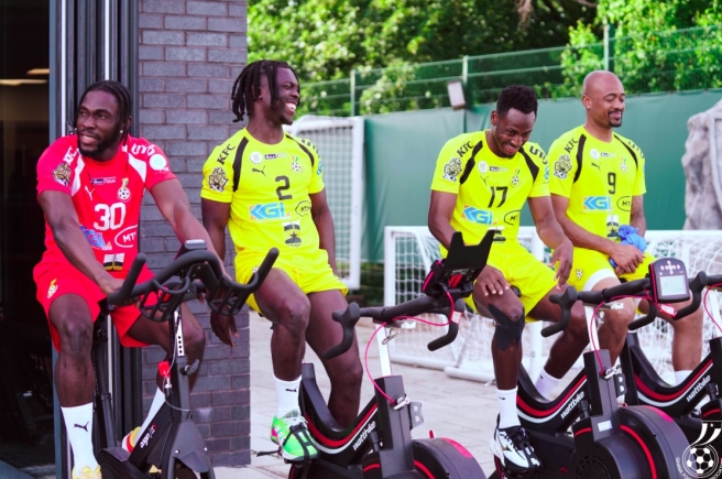 6 players yet to report as Black Stars train in Cardiff ahead of June 2 Wales friendly
