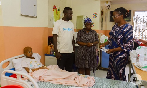 Zoomlion supports 8-year-old Leukemia patient with GH₵25,000 Zoomlion supports 8-year-old Leukemia patient with GH₵25,000