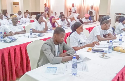 A section of the participants in the training