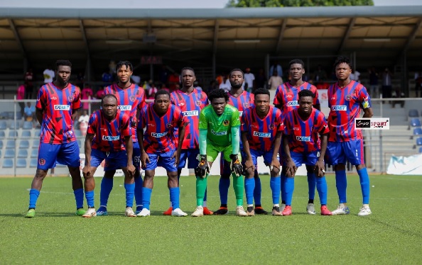 Legon Cities defeated Hearts of Oak on Saturday Legon Cities defeated Hearts of Oak on Saturday
