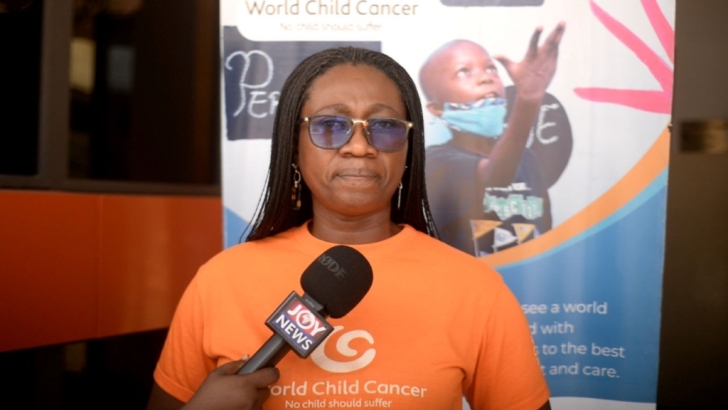 Adwoa Pinamang Boateng Desu, ountry Director for World Child Cancer in Ghana Adwoa Desu