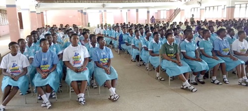 The participants during the engagement in Sunyani