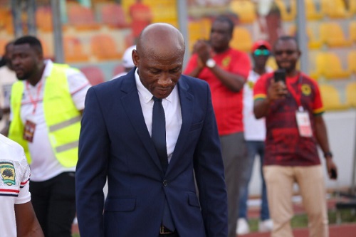 Coach Ogum absent as irate fans storm Adako Jachie to register their displeasure  