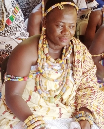 Ohemaa Nyarkoa Onyunkilin, the Queenmother of the Adele Traditional Area