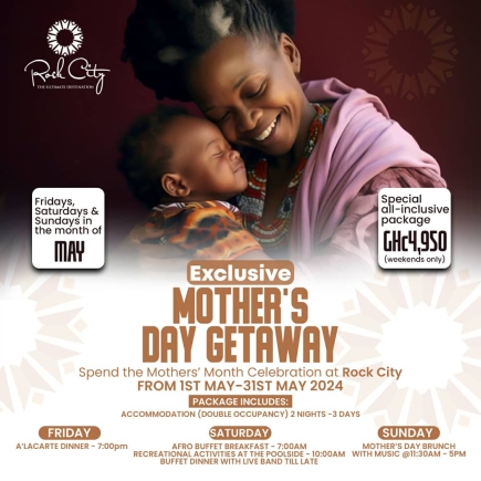 Celebrate Mother's Month at Rock City Hotel! Celebrate Mother's Month at Rock City Hotel!