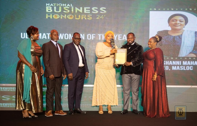MASLOC, MASLOC CEO honored for business leadership & business sustainability MASLOC, MASLOC CEO honored for business leadership & business sustainability