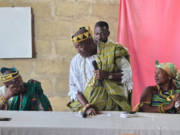 We will not forget the respect you have shown us - Head of Ashaiman Ewe Community to Bawumia