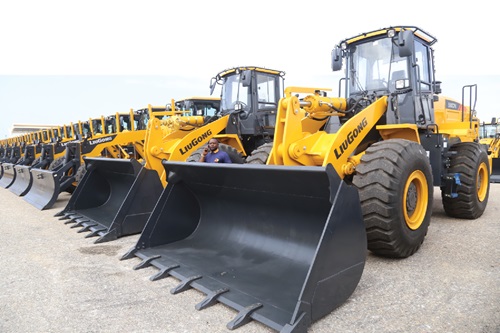 Some of the equipment on display at the Independence Square in Accra. Picture: SAMUEL TEI ADANO Some of the equipment on display at the Independence Square in Accra. Picture: SAMUEL TEI ADANO