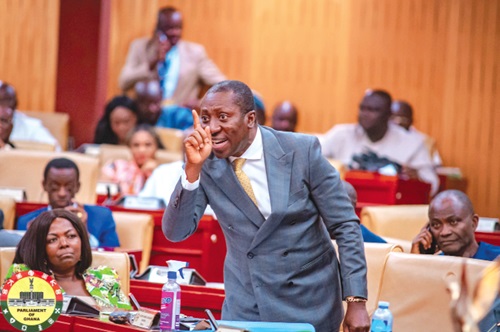 Alexander Kwamina Afenyo-Markin —Majority Leader in Parliament Alexander Kwamina Afenyo-Markin —Majority Leader in Parliament