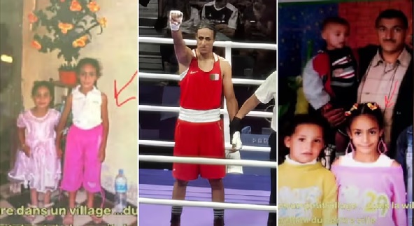 Algerians produce childhood photos of Imane Khelif to prove that she is indeed female Algerians produce childhood photos of Imane Khelif to prove that she is indeed female